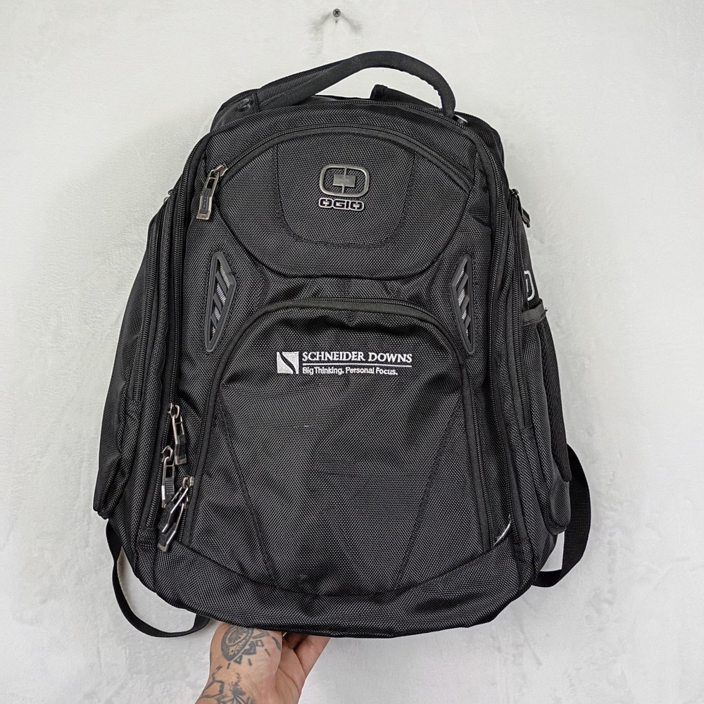 OGIO Black Renegade RSS AFS Air Flow System Backpack Laptop Bag Schneider Downs